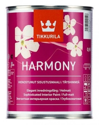 Tikkurila Harmony Краска интерьерная колеруемая База С, прозрачный, 0,9 л 700002812 - фото 11284