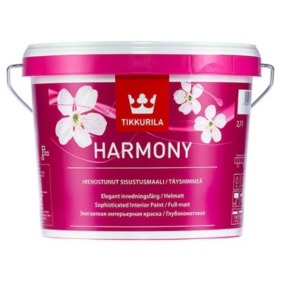 Tikkurila Harmony Краска интерьерная колеруемая База С, прозрачный, 2,7 л 700002813 - фото 11285