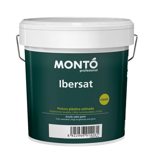 MONTO PROFESSIONAL IBERSAT Краска для стен и потолков сатиновая, прозрачная, 0,75 л 503825.20.750 - фото 14992