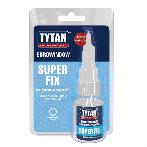 TYTAN Professional Клей цианоакрилатный универсальный Super Fix, 20 г 33547V02 - фото 15947