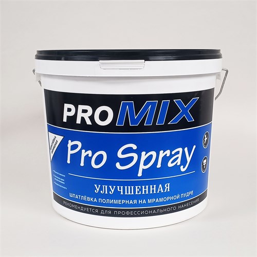 PROMIX ProSpray Шпатлевка финишная базовая улучшенная, 25 кг 613080 - фото 16359
