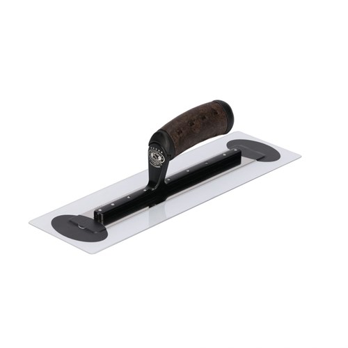 Olejnik Кельма клеенная из поликарбоната "Пласт Флекс" 356 х 110 х 1 мм, ручка Vintage 127211356-LS