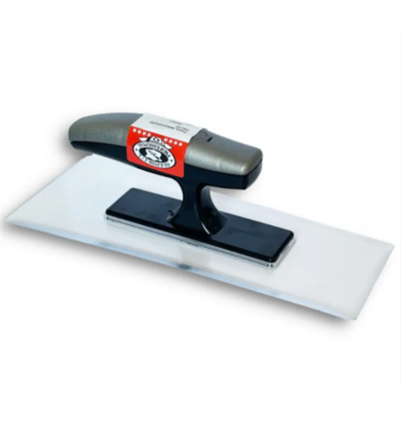 Olejnik Boldrini Шпатель пласт. для декора трапец. формы со скошн. и углами, 200 х 80 мм 43200