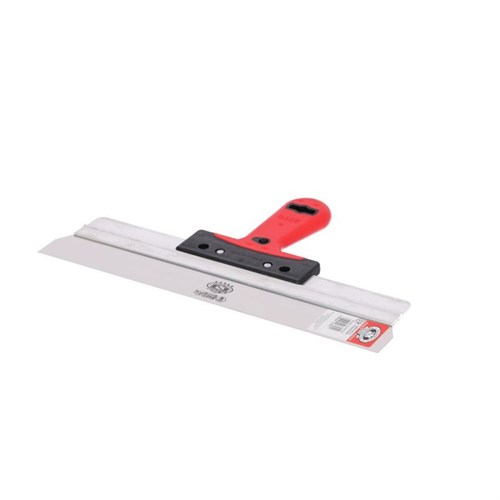 Olejnik Нержавеющий шпатель фасадный, толщ. 0,6 мм, ручка 2-комп., 220 мм 123922-2K