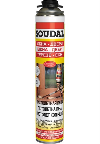 Soudal Пистолетная пена для окон и дверей, 750 мл 113986