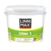 LINNIMAX Краска интерьерная LITEX 1, белая, база 1, 9 л 948105643