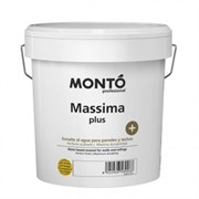 MONTO PROFESSIONAL MASSIMA+ Краска для стен и потолков глубокоматовая, белая, 0,75 л 501950.50.750