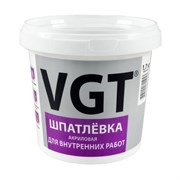 VGT Шпатлевка для внутренних работ VGT, акриловая, 1,7 кг 11255