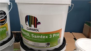 CAPAROL Краска интерьерная "SAMTEX 3 PRO" база С, 9,4 л 948104892