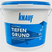 KNAUF Tiefengrund F Тифенгрунд Грунтовка глубокого проникновения, 5 л 584517