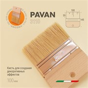 Pavan Кисть INOX 100 мм., натуральная щетина 3110(S0111401)