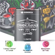 Siberia Грифельная краска, серый, 1 л SDG-GRY0-1