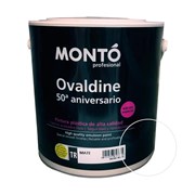 MONTO PROFESSIONAL OVALDINE MATE 50ANIVERSARIO Краска для стен и потолков матовая, прозрачная, 2,5 л 502392.20.725