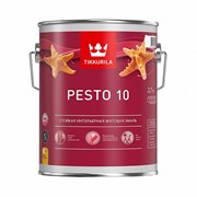 TIKKURILA PESTO 10 Стойкая универсальная матовая эмаль, база A, 2,7 л 700001165