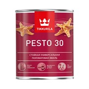 TIKKURILA PESTO 30 Стойкая универсальная полуматовая эмаль, база A, 0,9 л 700001170