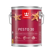 TIKKURILA PESTO 30 Стойкая универсальная полуматовая эмаль, база А, 2,7 л 700001171