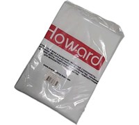 Малярная дверь Standart Howard 230см*120см (с крепежом) БЕЛАЯ 86359