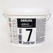 DERUFA PROFI Интерьерная краска, акриловая, INTERIOR-7 SM, 2,7 л ВД АК - 2152