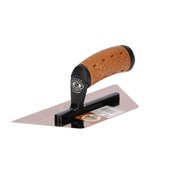 Olejnik Кельма Венецианская трапец. из нерж.стали 240 x 127 x 100 х 0,3 мм, ручка пробка 1263240100-MHK-2