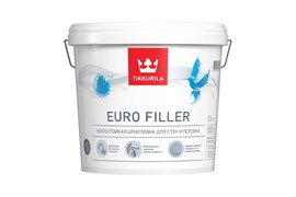 TIKKIVALA Шпатлевка влагостойкая EURO FILLER 2,5 л 700012219