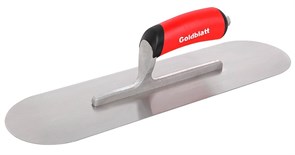 Goldblatt Soft Handle Кельма овальная, с мягкой ручкой нерж.сталь, 350 х 100 мм G06222