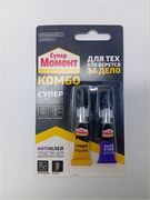 МОМЕНТ Набор Комбо(Клей момент супер 3г. + Антиклей 4г) Блистер 276758