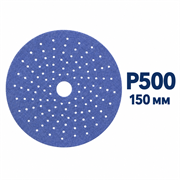 SUNMIGHT Шлифовальный круг CERAMIC L712T на липучке с мультипылеотв., 150 мм, P500 76517-1
