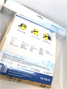 PK-218/10 AIRPAPER Фильтр-мешки для пылесоса KARCHER MV 3, WD 3, уп.10 шт., бумага, сухая пыль PK-218/10