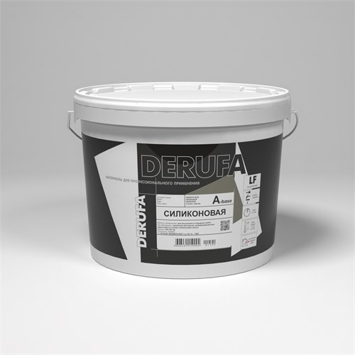 DERUFA (СИЛИКОНОВАЯ) Краска фасадная, 9 л 18200