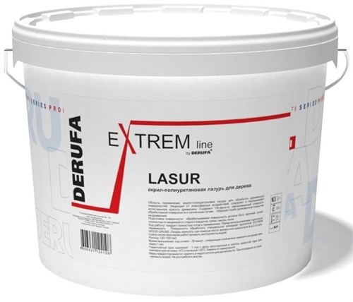 DERUFA HOLZLASUR Extrem Защитное покрытие для древесины , 3 л 18236