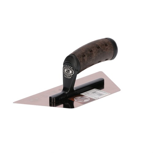 Olejnik Кельма Венецианская трапец. из нерж.стали 240 x 127 x 100 х 0,3 мм, ручка Vintage 1263240100-MHLS-2