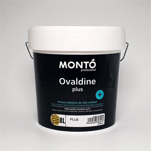 MONTO OVALDINE PLUS TR Краска для стен и потолков матовая, прозрачный, 4 л 501982.20.4