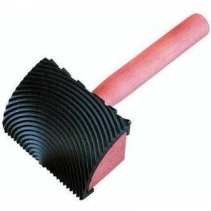 GSB Аппликатор с эффектом "Текстура дерева" с ручкой SB-WR