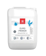 TIKKURILA EURO PRIMER Укрепляющая акрилатная грунтовка, концентрат 1:3, 10 л 700001237