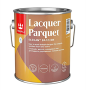 TIKKIVALA Лак паркетный LACQUER PARQUET EP, полуглянц., 2,7 л 700001140