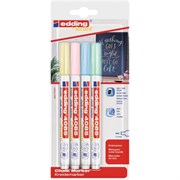 EDDING Набор меловых маркеров Edding 4085, pastel, 4 шт 4-4085-4-1 PAS